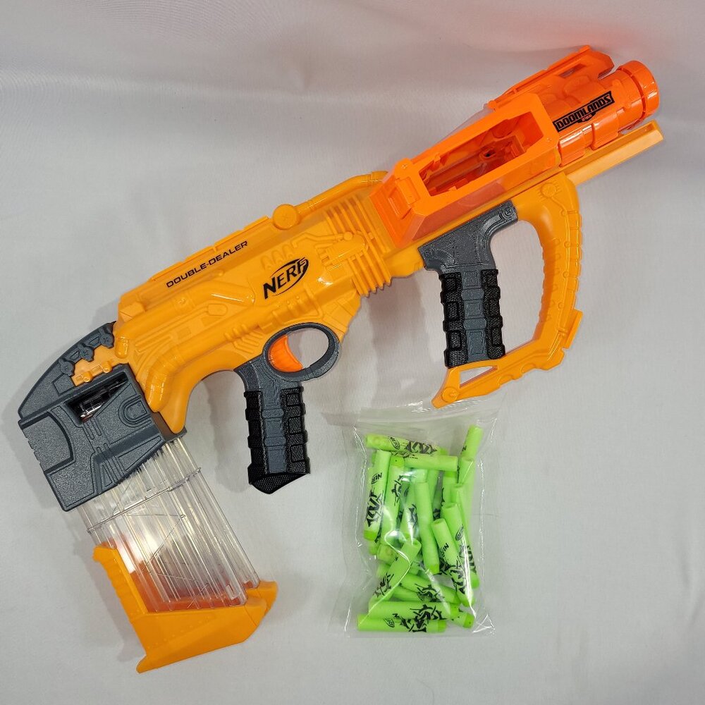 Nerf Doomlands 2169 Double Dealer Foam Dart Blaster by Hasbro